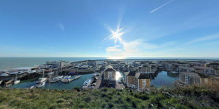 Brighton Marina and Roedean